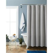 Wholesale - 72"x72" BHG SOFT WAFFLE SHOWER CURTAIN C/P 2, UPC: 784857838053
